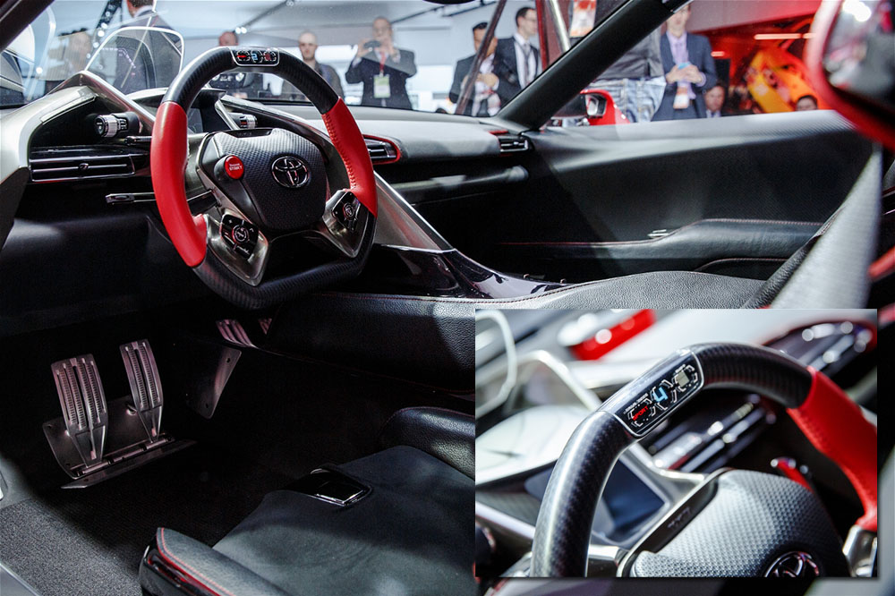 Toyota, FT-1, prototype, interior